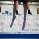 A protest sign at a rally against North Carolina’s coronavirus lockdown in April.